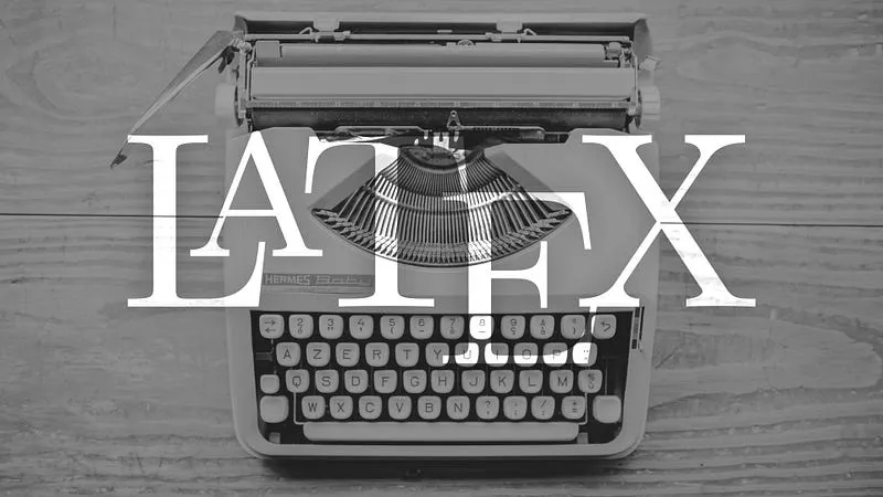 เริ่มเขียน LaTeX เบื้องต้น